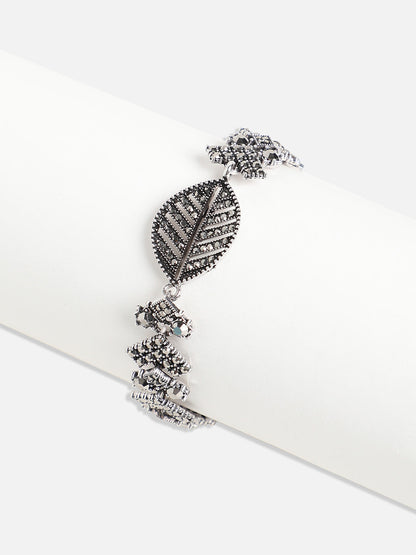 Silver-Plated Link Bracelet