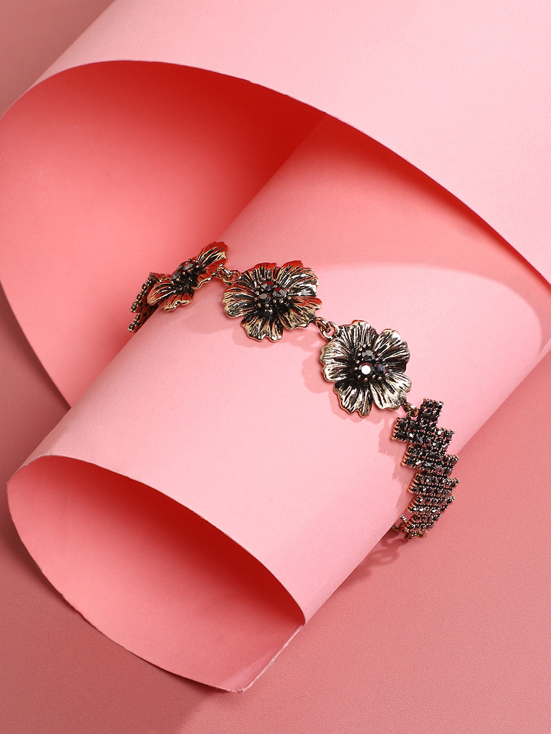 Gold-Plated Link Bracelet