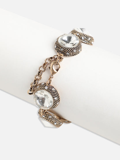 Gold-Plated Charm Bracelet