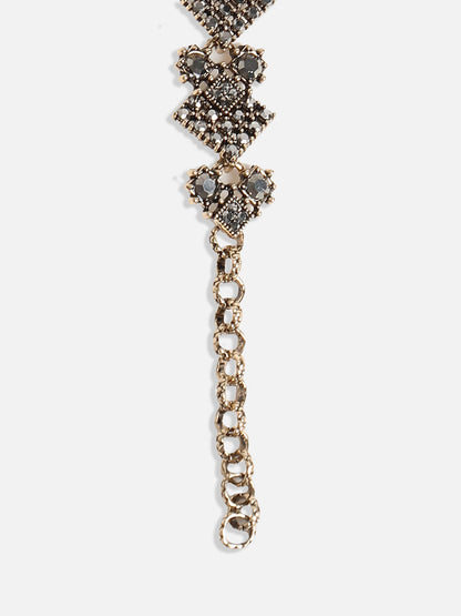 Gold-Plated Butterfly Link Bracelet