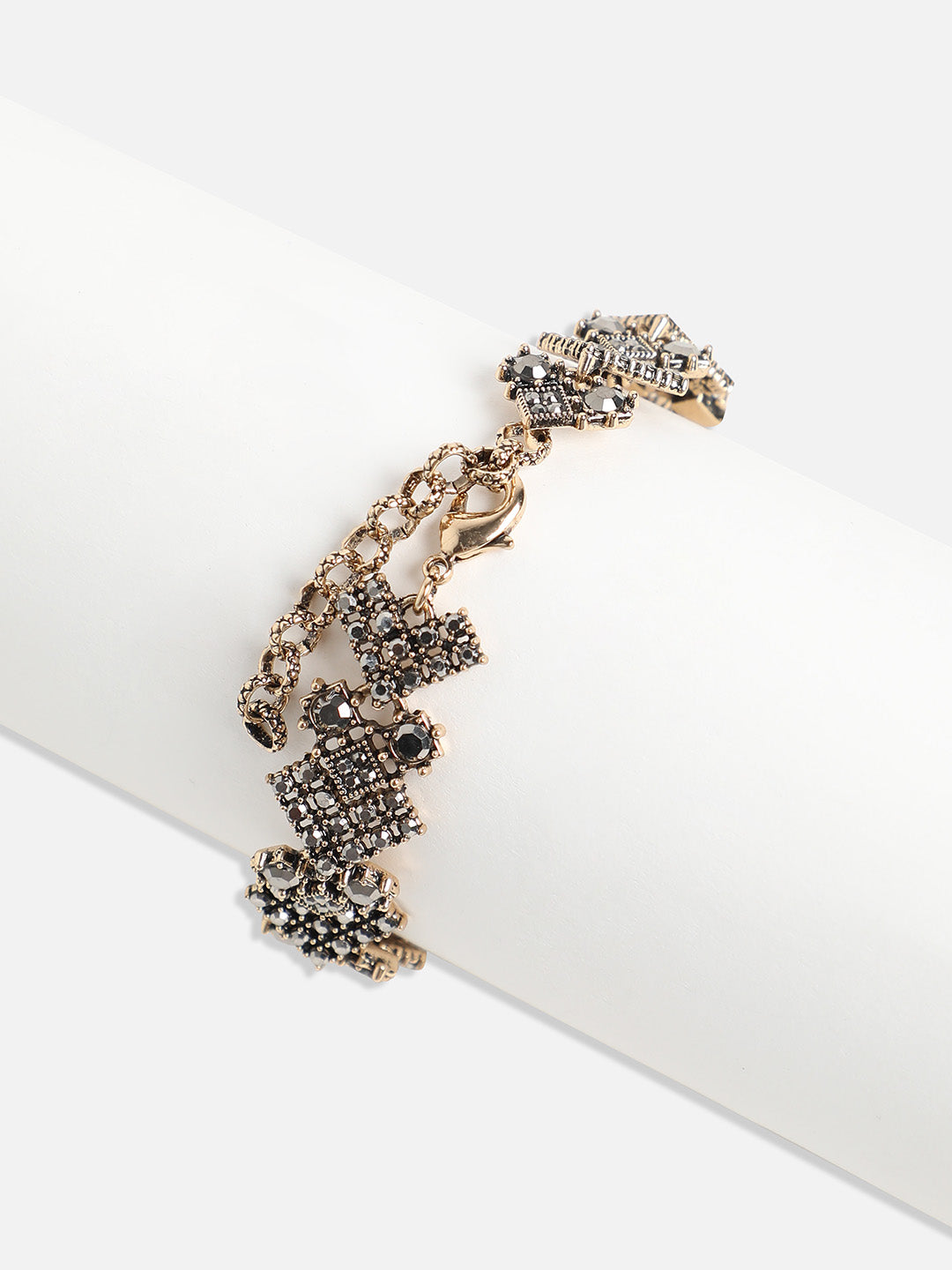 Gold-Plated Butterfly Link Bracelet