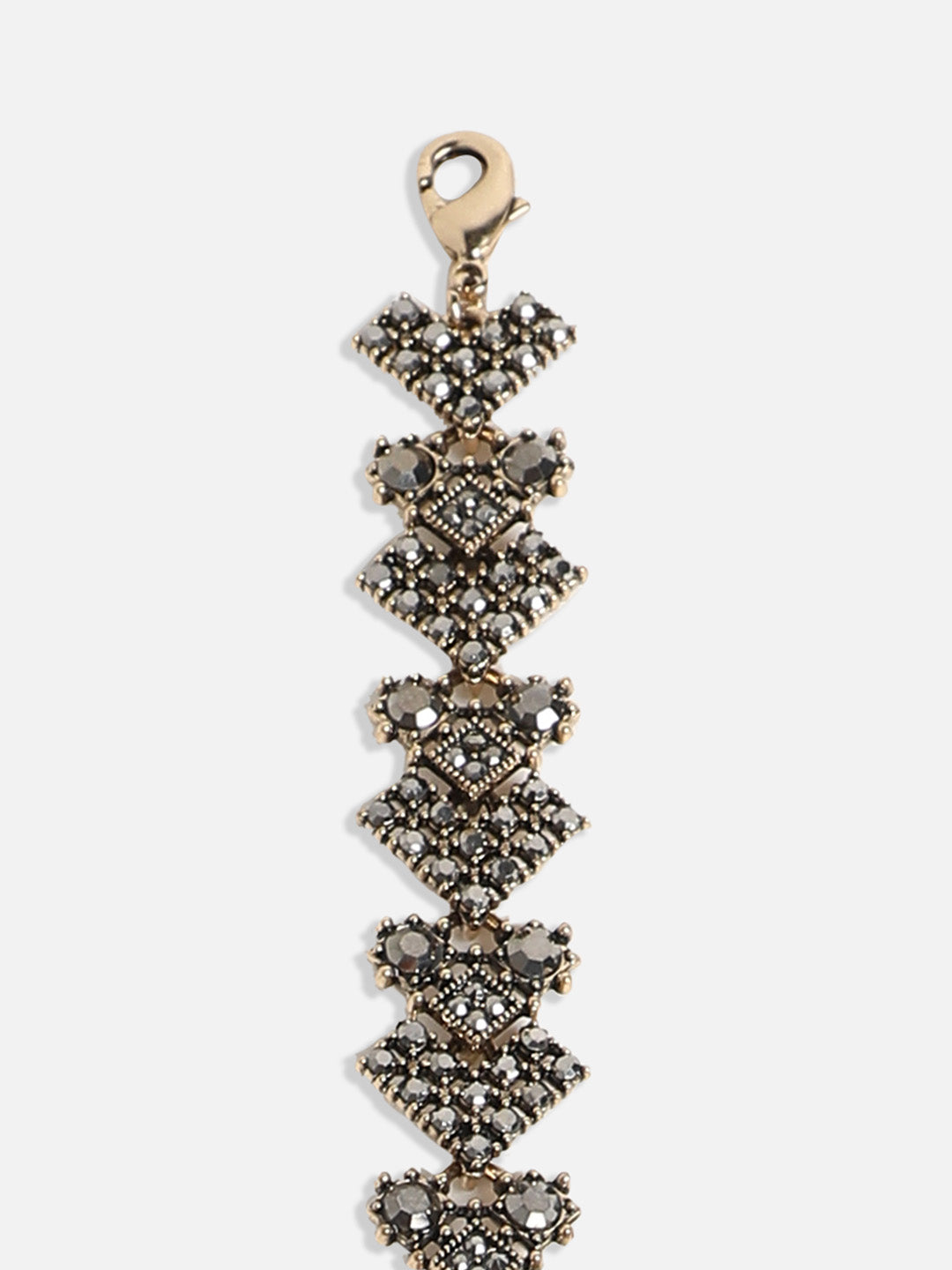 Stone Studded Charm Bracelet