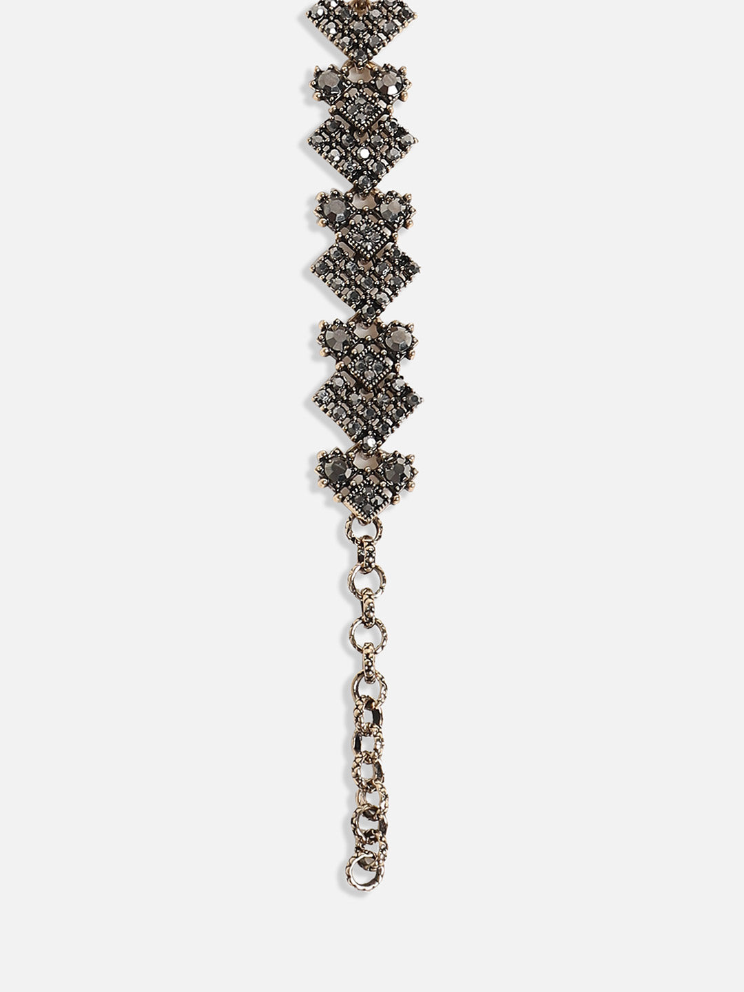 Stone Studded Charm Bracelet