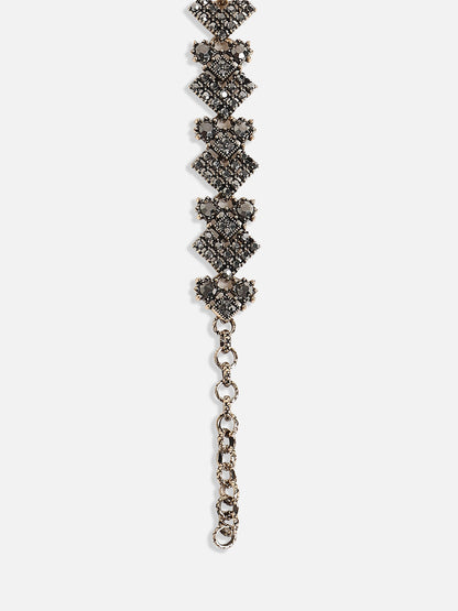 Stone Studded Charm Bracelet