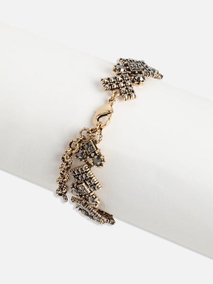 Stone Studded Charm Bracelet