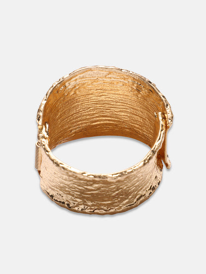 Gold-Plated Cuff Bracelet