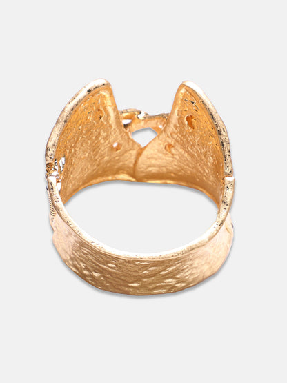 Gold-Plated Cuff Bracelet