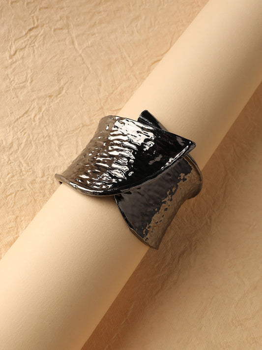 Silver-Plated Bangle-Style Bracelet