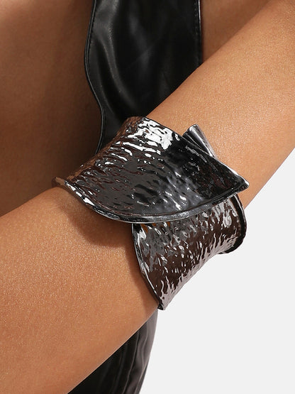Silver-Plated Bangle-Style Bracelet