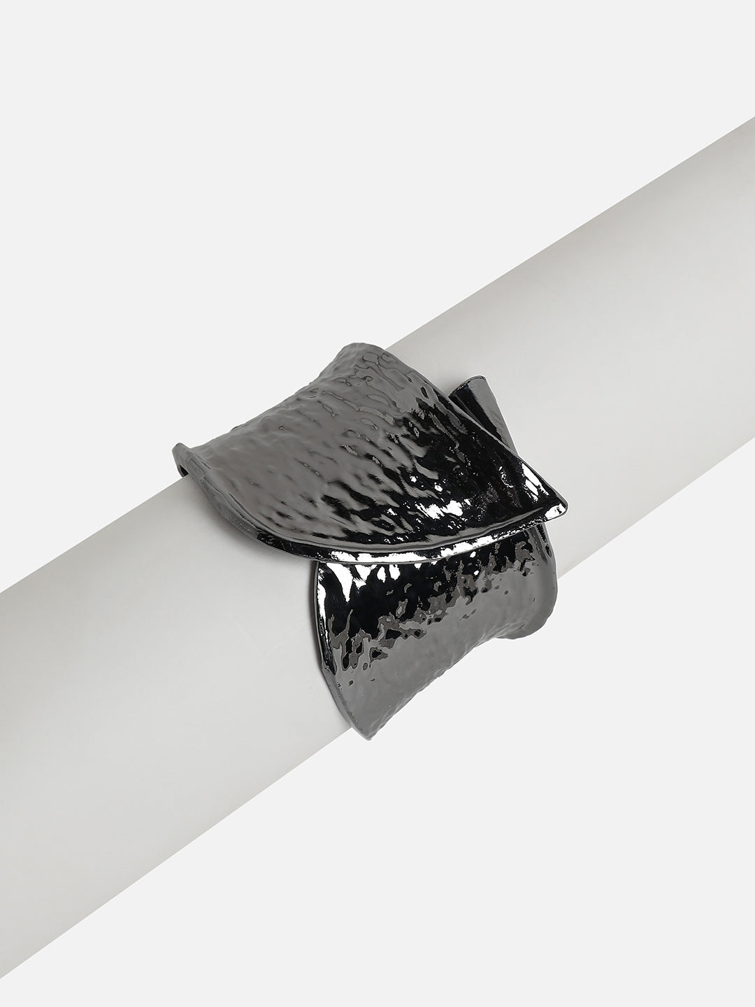 Silver-Plated Bangle-Style Bracelet