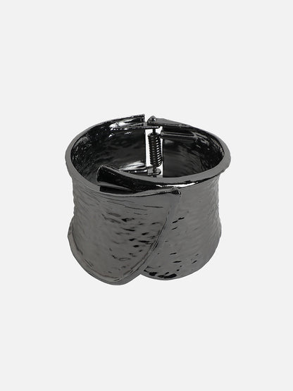 Silver-Plated Bangle-Style Bracelet
