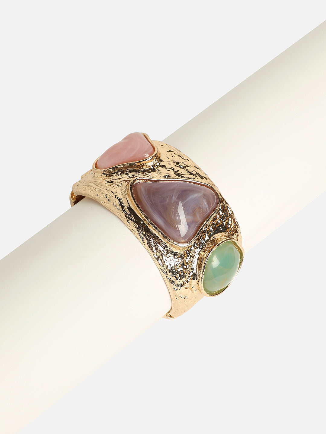 Gold Plated Bangle-Style Bracelet