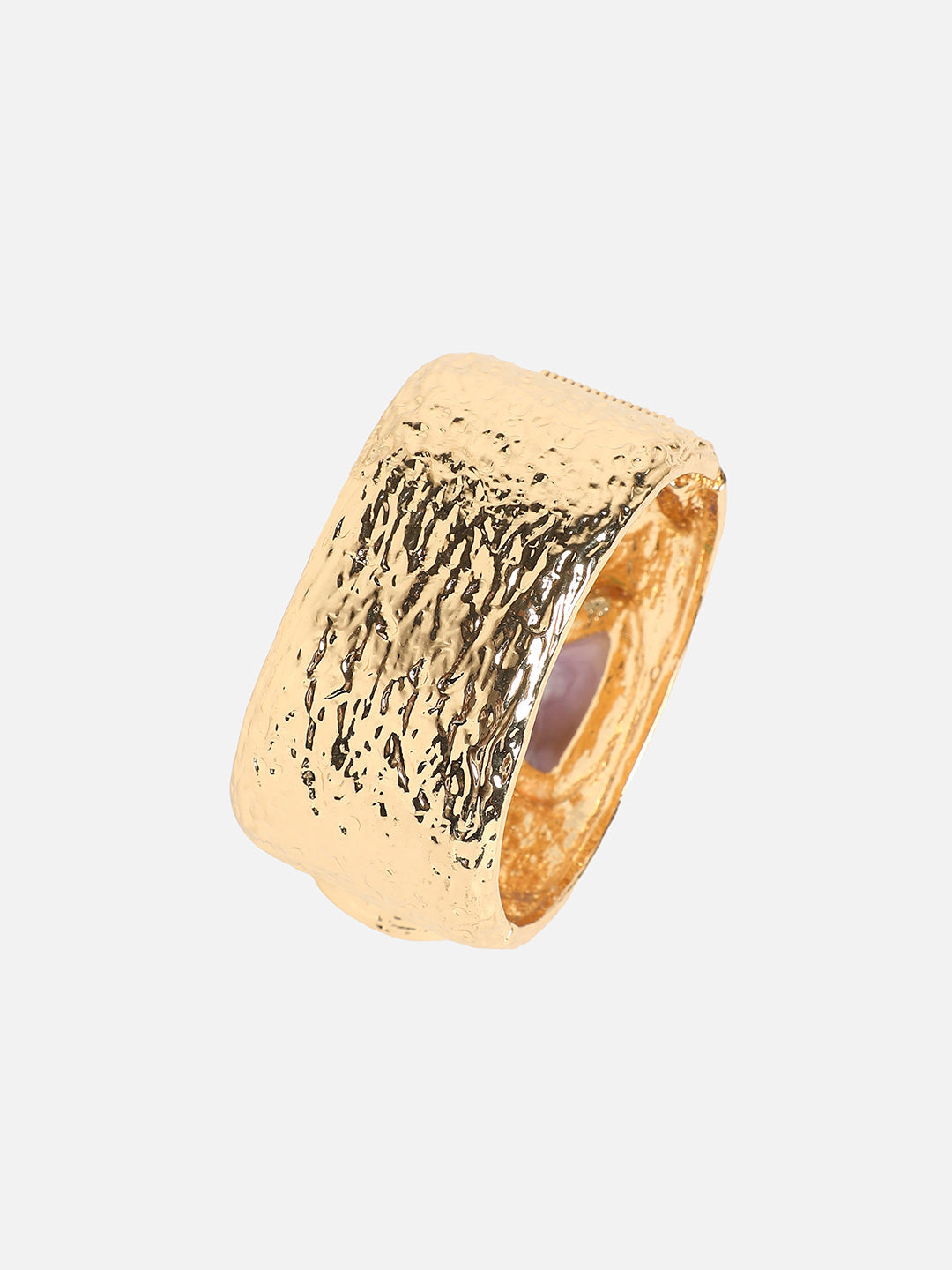 Gold Plated Bangle-Style Bracelet