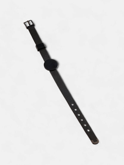 The Montre Statement Bracelet - Onyx Black-SOHIBR8819