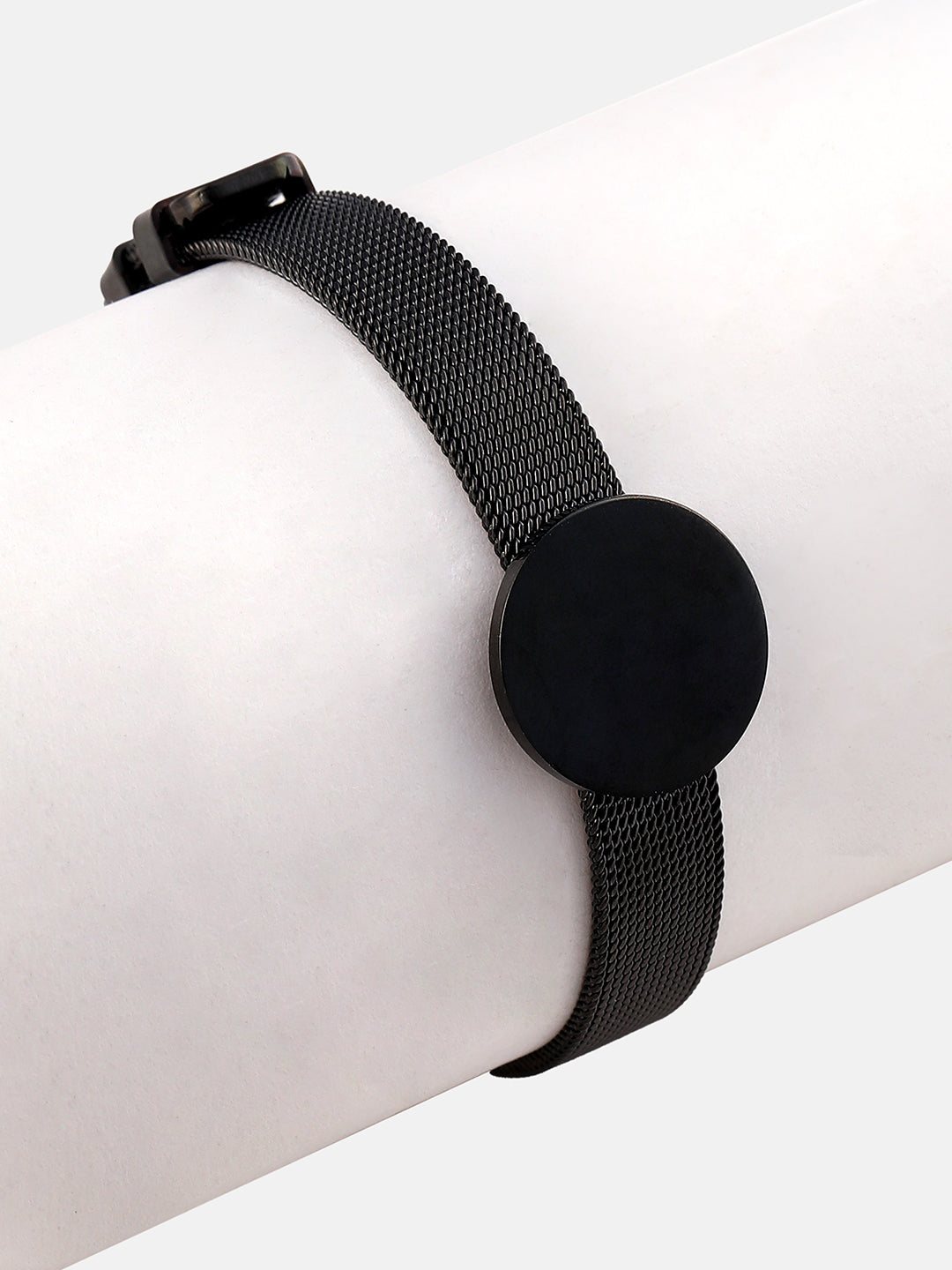 The Montre Statement Bracelet - Onyx Black-SOHIBR8819