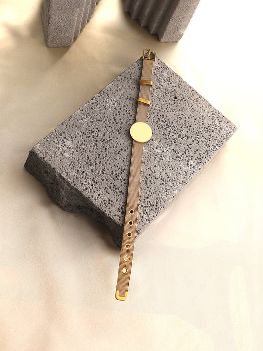 The Montre Statement Bracelet - California Gold-SOHIBR8820