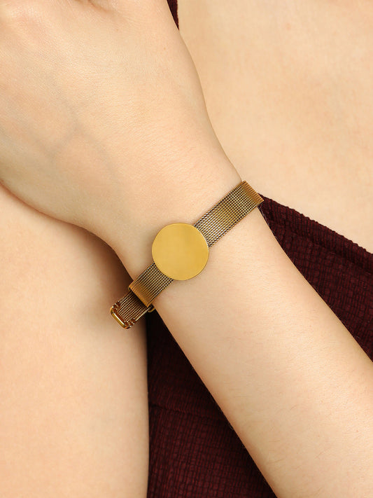 The Montre Statement Bracelet - California Gold-SOHIBR8820