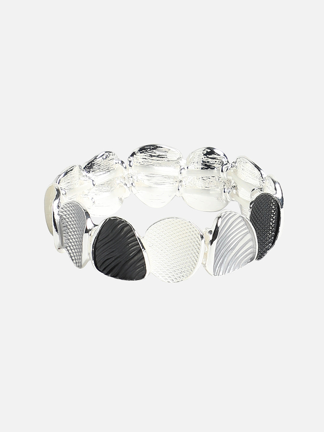 Silver Plated Elasticated Bracelet