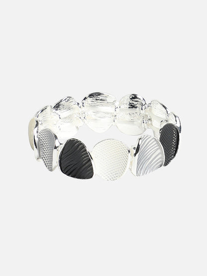 Silver Plated Elasticated Bracelet