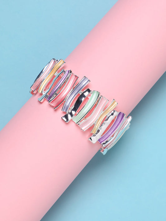 Silver-Plated Cuff Bracelet