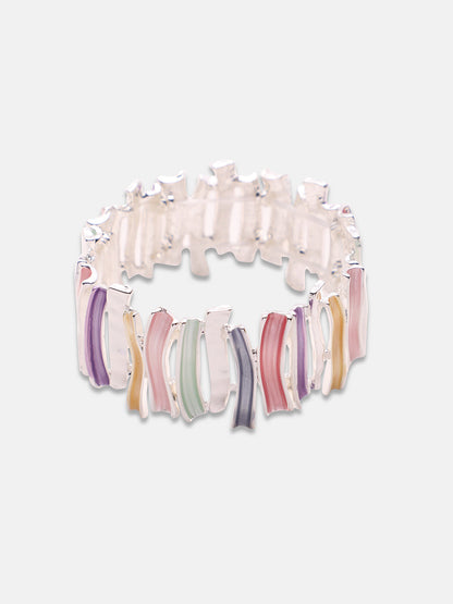 Silver-Plated Cuff Bracelet