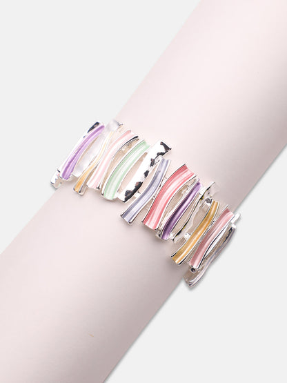 Silver-Plated Cuff Bracelet
