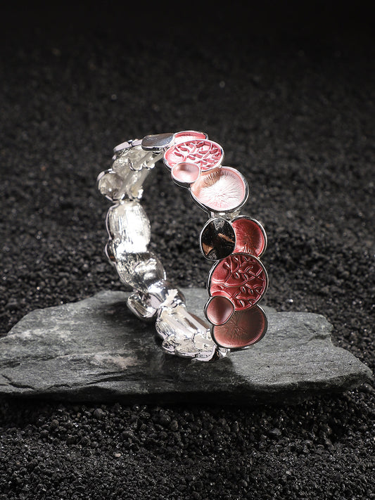 Silver Plated Elasticated Bracelet