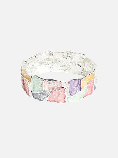 Silver-Plated Kada Bracelet
