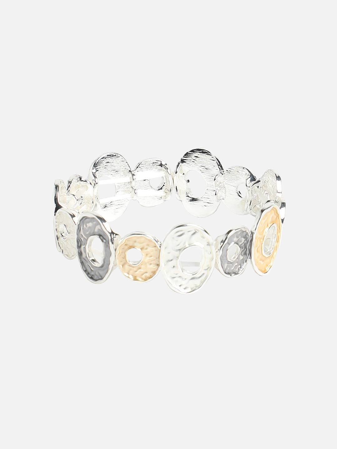 Silver Plated Elasticated Bracelet