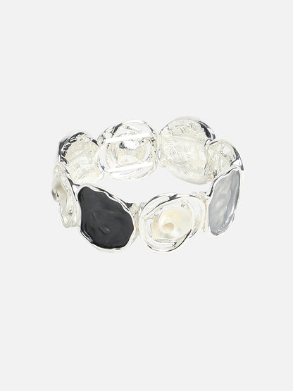 Silver-Plated Kada Bracelet