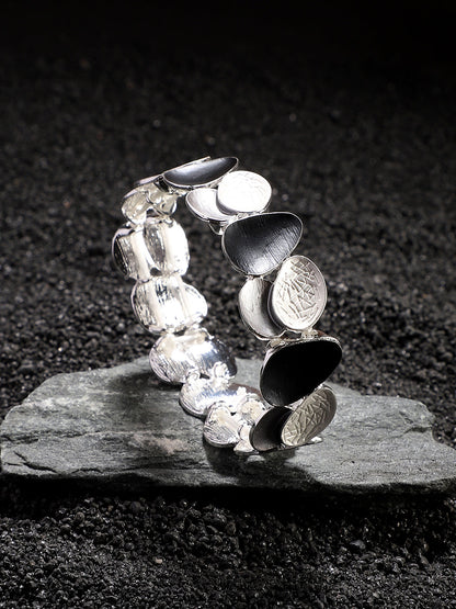 Silver Plated Elasticated Bracelet