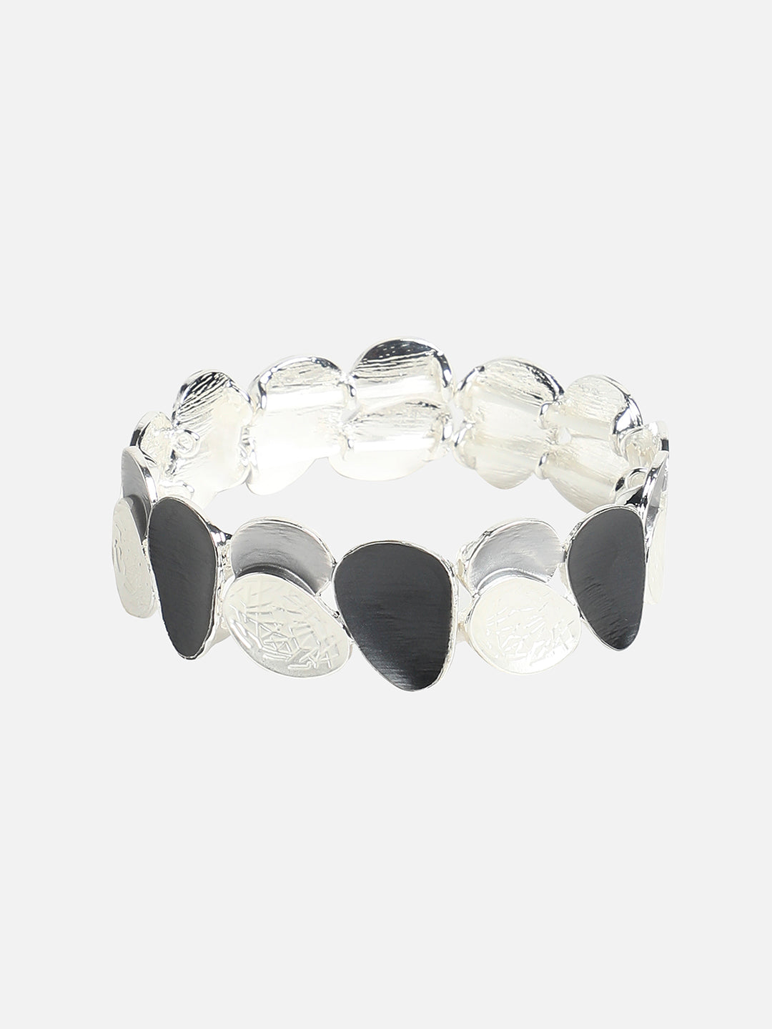 Silver Plated Elasticated Bracelet