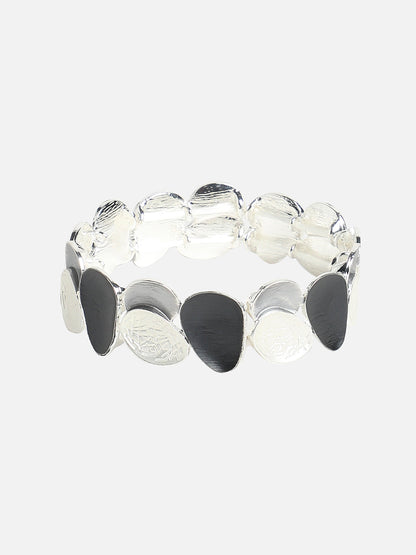 Silver Plated Elasticated Bracelet