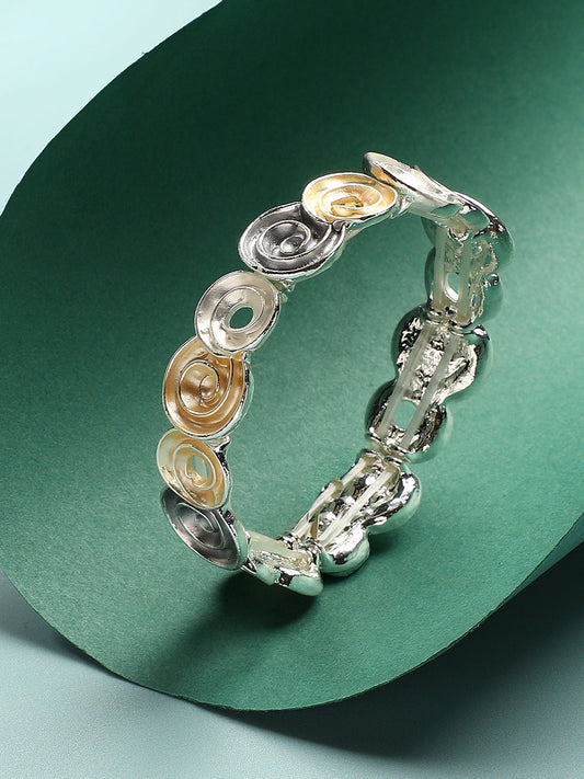 Silver Plated Elasticated Bracelet