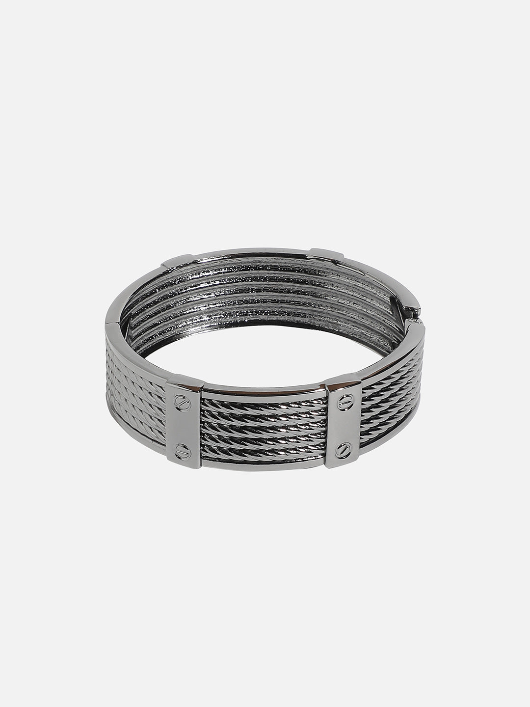 Silver-Plated Cuff Bracelet