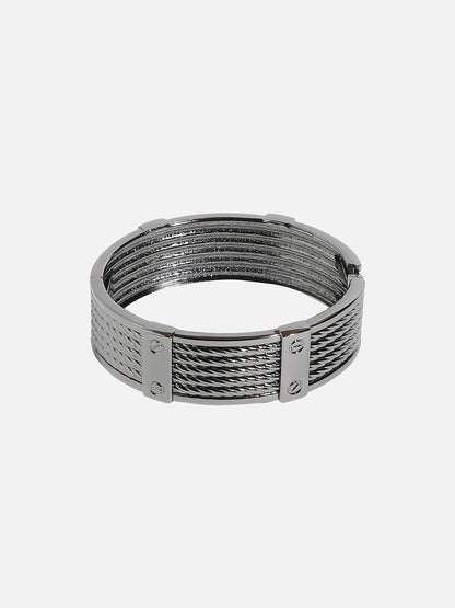 Silver-Plated Cuff Bracelet