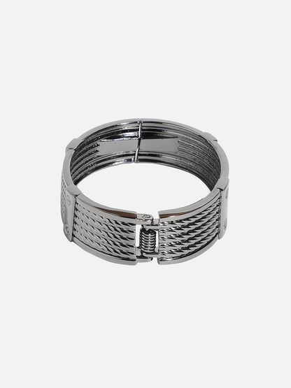 Silver-Plated Cuff Bracelet