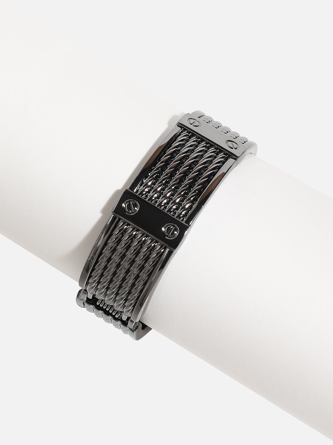 Silver-Plated Cuff Bracelet