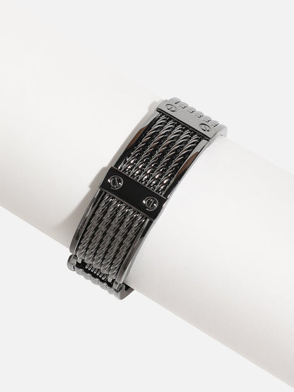Silver-Plated Cuff Bracelet
