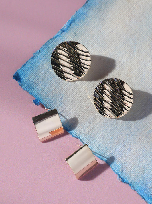 Contemporary Studs Earrings