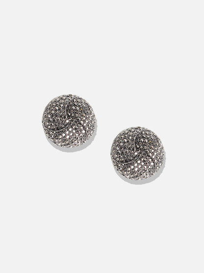 Set Of 2 Gold-Plated Contemporary Earrings