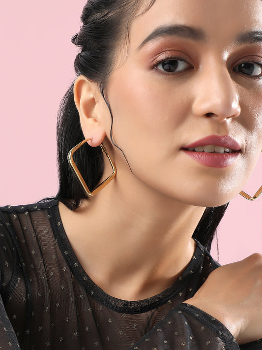 Set of 2 Minimal Hoop Earrings