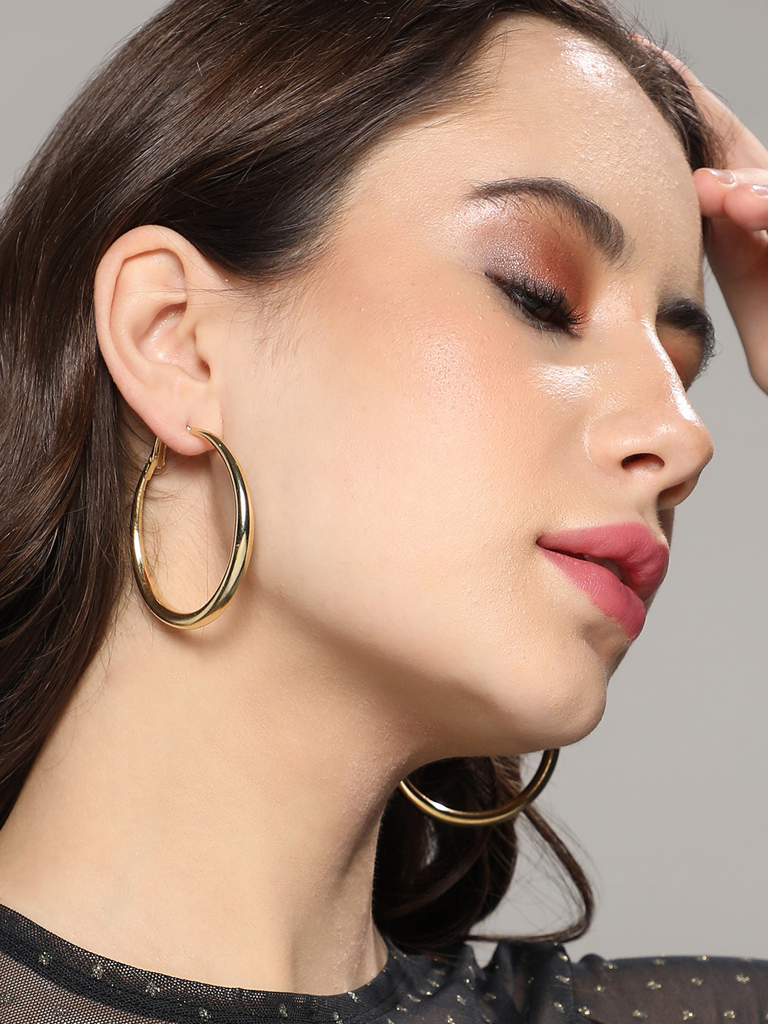 Set of 2 Minimal Hoop Earrings