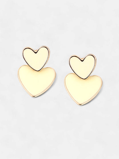 The Cora Drop Earrings - Ivory White-SOHIER6143