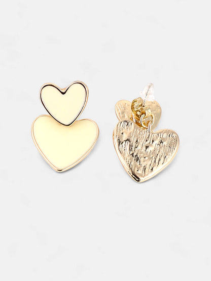 The Cora Drop Earrings - Ivory White-SOHIER6143