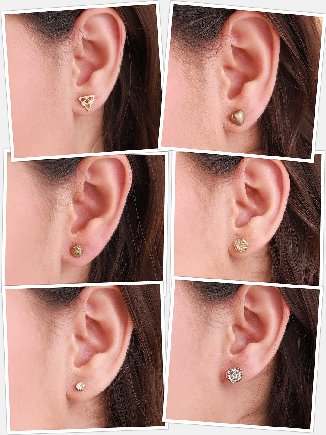 The Constantinople Stud Earrings - California Gold-SOHIER6167