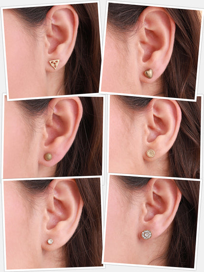 The Constantinople Stud Earrings - California Gold-SOHIER6167