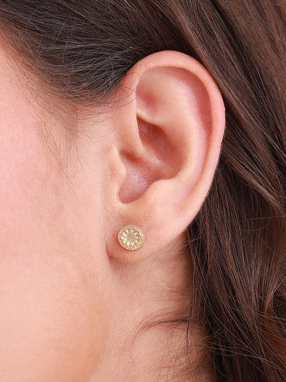 The Constantinople Stud Earrings - California Gold-SOHIER6167