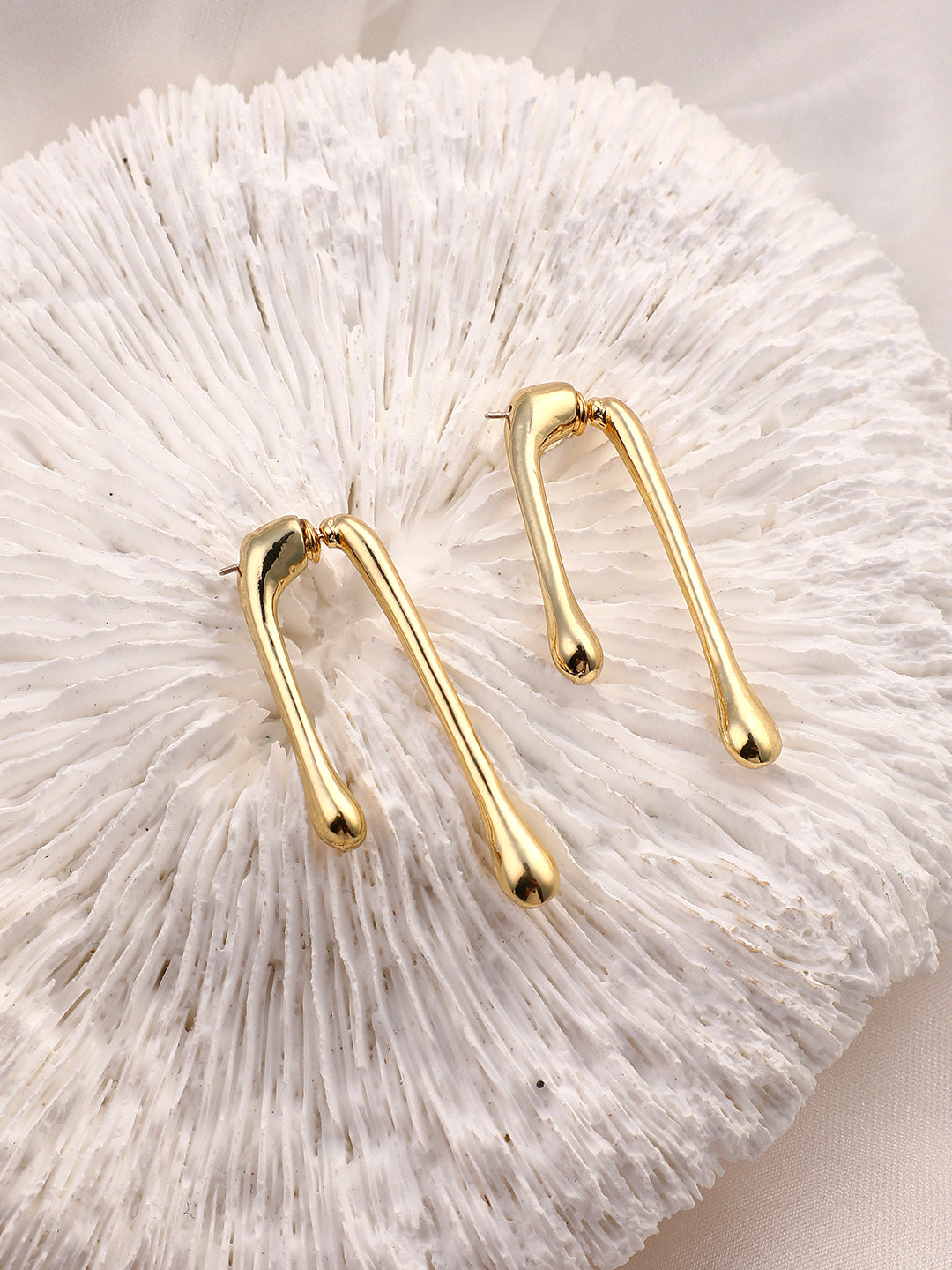 The Drizz Drop Earrings - California Gold-SOHIER6169