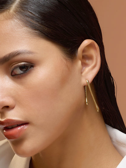 The Drizz Drop Earrings - California Gold-SOHIER6169